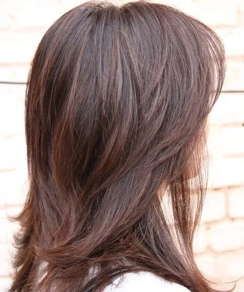 Layered Butterfly Cut Medium