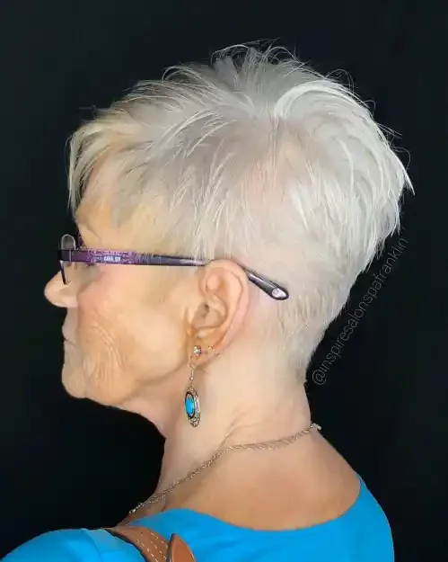Platinum Blonde Wispy Pixie Bob