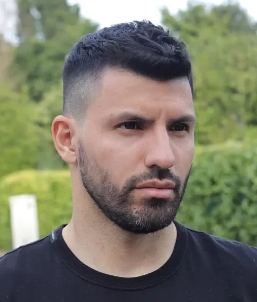 Neat High Fade Crew Cut