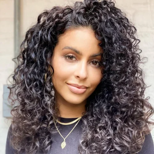 Bouncy Layered Curls