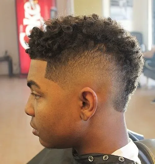 Curly Haircut With Defined Shape