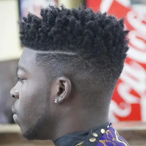 Kinky High Top Fade