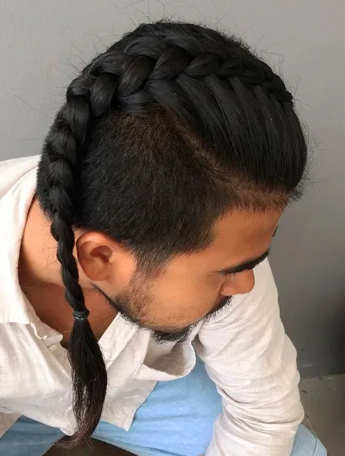 Long Side Rope Tail Braid