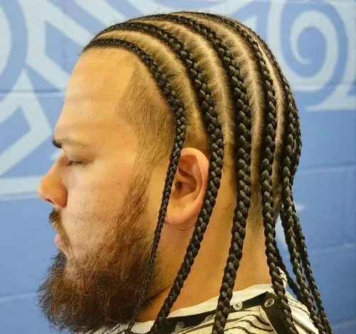Honey Blonde Rope Braids