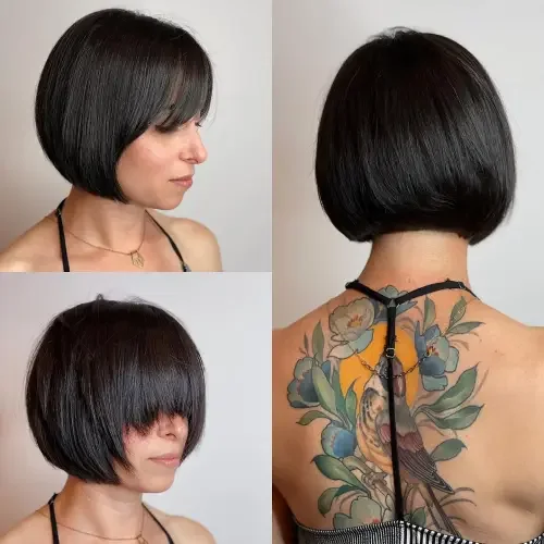 Classic Bowl Bob With Fringe