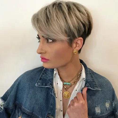 Bedhead Blonde Micro-Taper Pixie