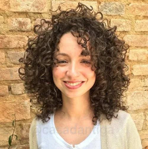 Curly Classic Bob With Shape
