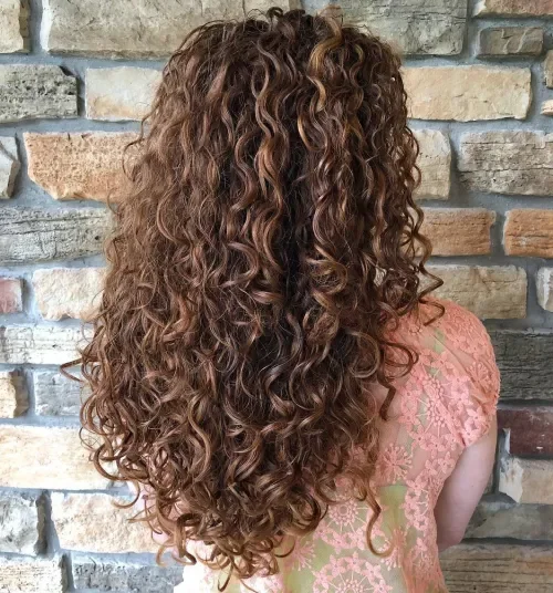Long Curly Coils With Soft Layers