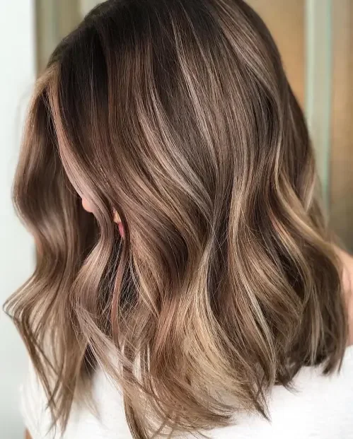Caramel Drift Blonde Faceframe Waves
