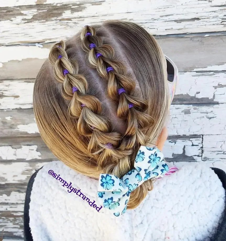 Diagonal Pull-Through Braid Loops