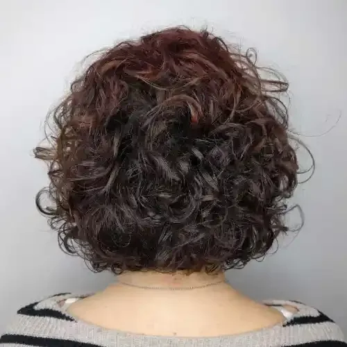 Body-Boosting Curly Bob Perm