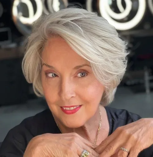 Messy Pixie Bob With Texture