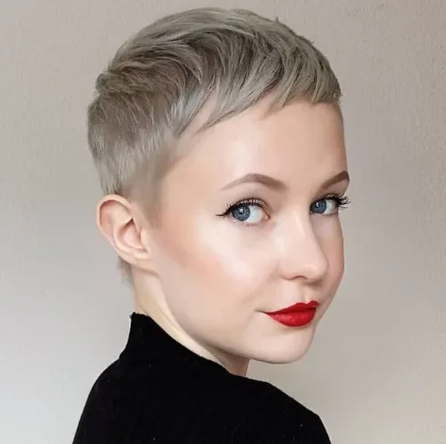 Cropped Gray Taper With Texture