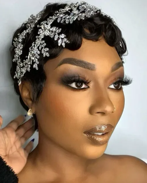 Twisted Pixie Waves With Jeweled Bands