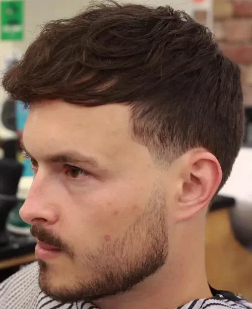 Wavy Undercut With Textured Top