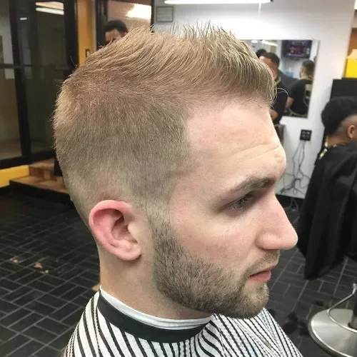 Short Spiky Fade Crop
