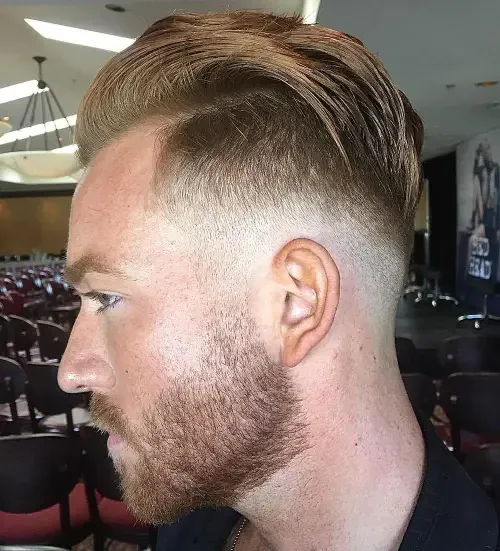 Undershave With Slicked Back Top