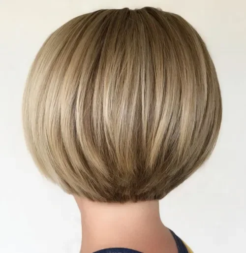 Straight Across Nape Bob
