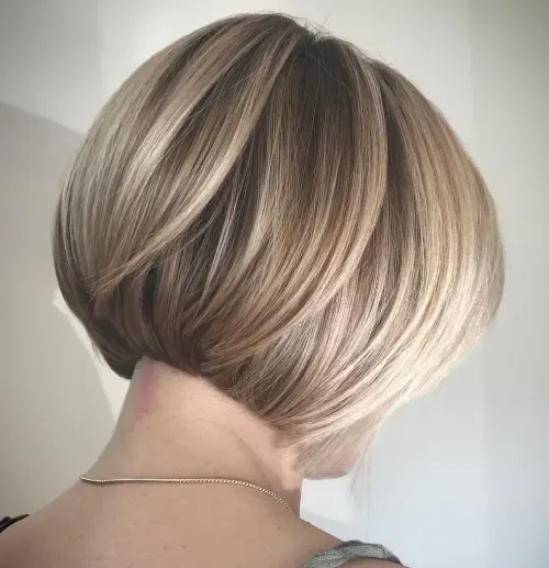 Concave Short Bob Swoop