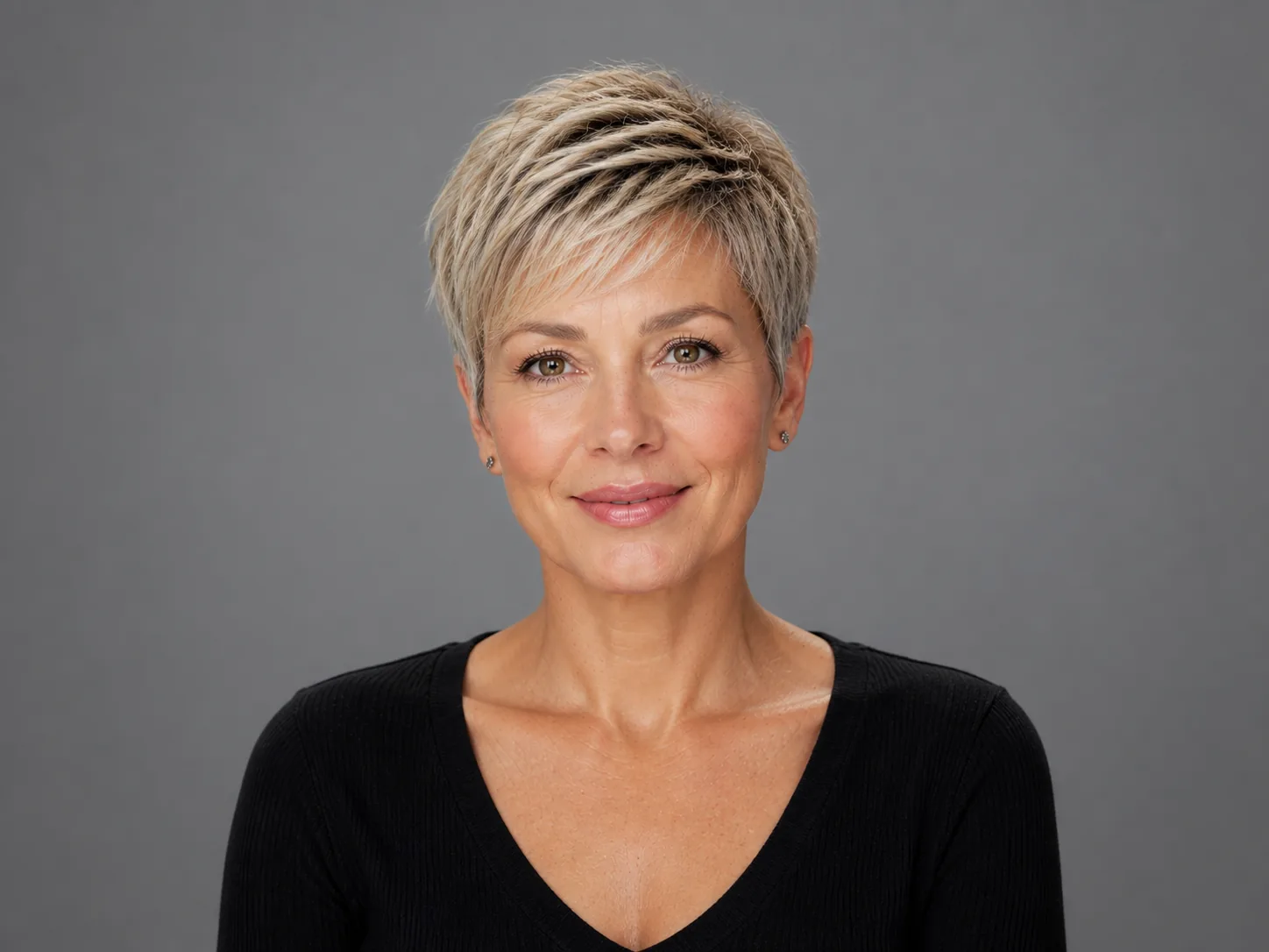 Pixie cut preview with short textured layers
