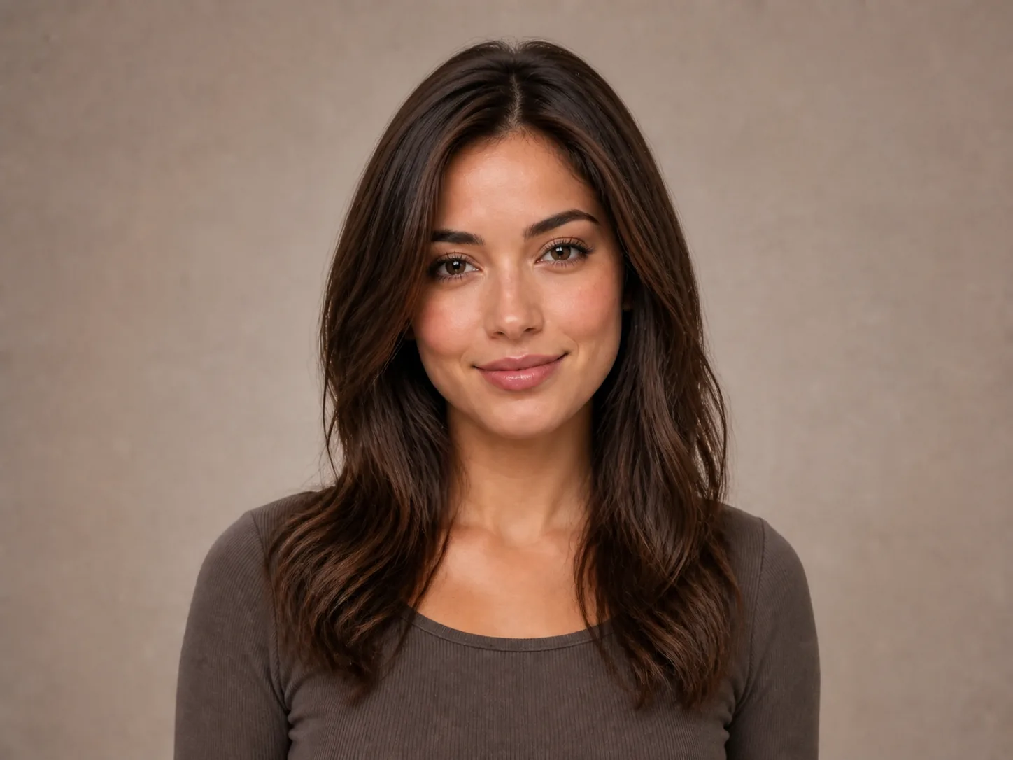 Original long hairstyle before bob haircut preview