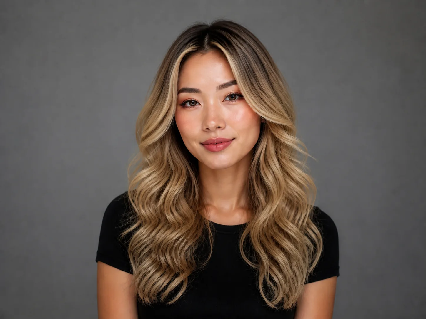 Original blonde hair before creative hair color preview