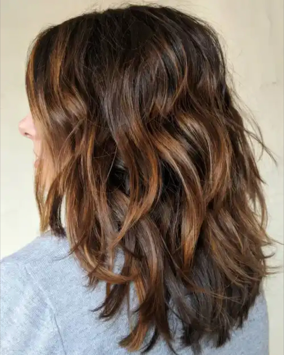 70s-Inspired Layered Shag