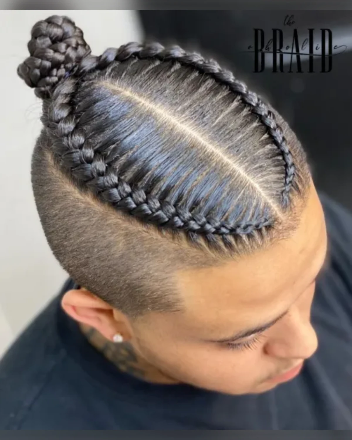 Oval Stitch Braids Back Design