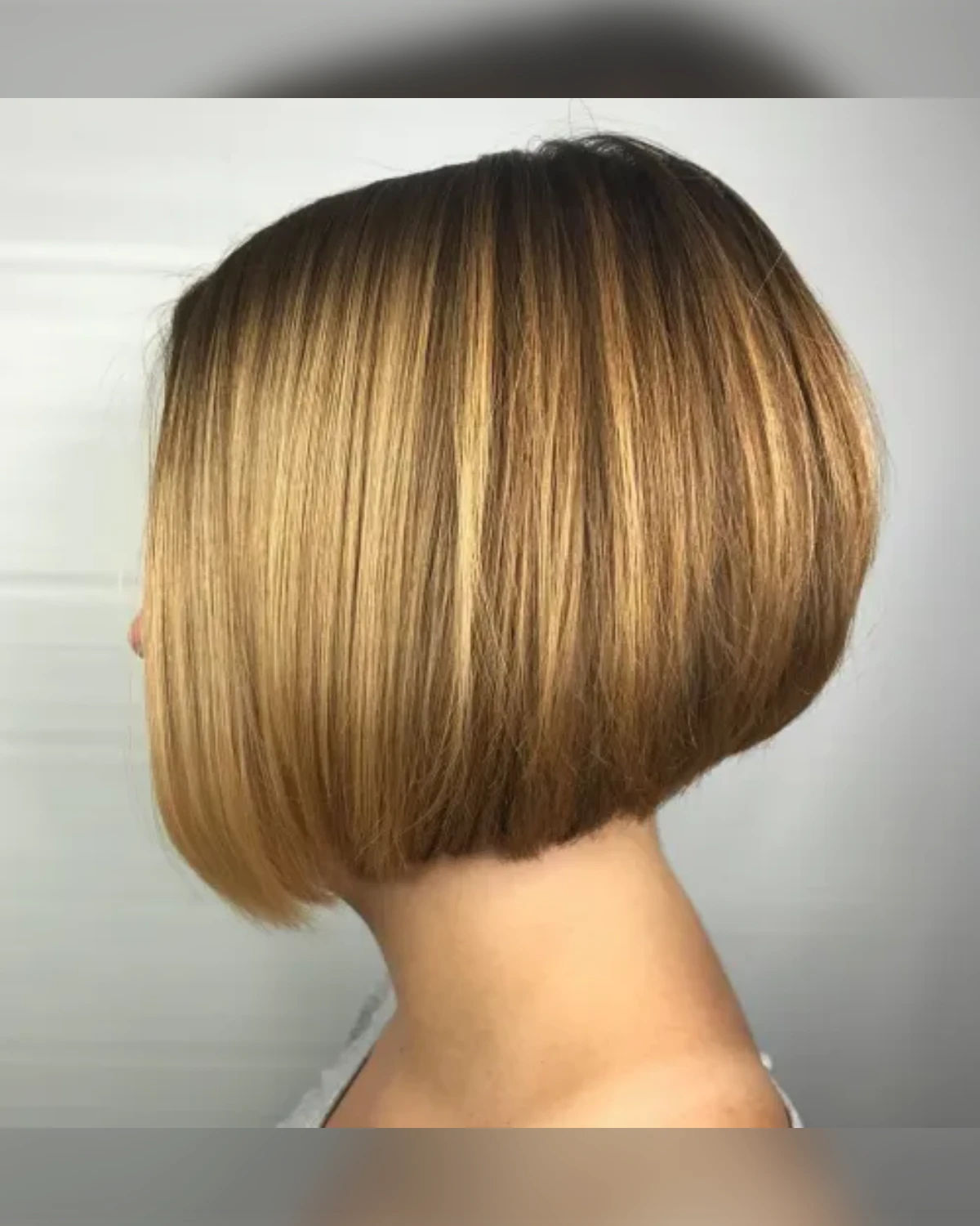 Rounded A-Line Honey Bob