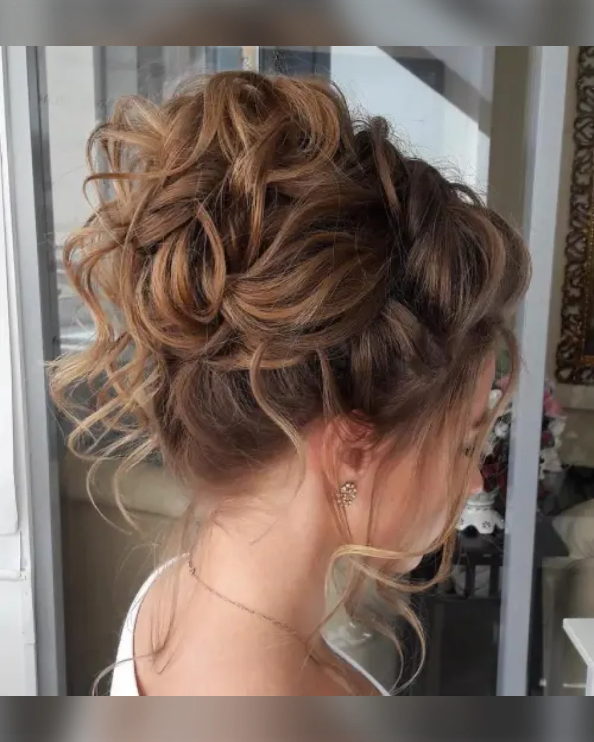 Honey Brown High Crown Bun